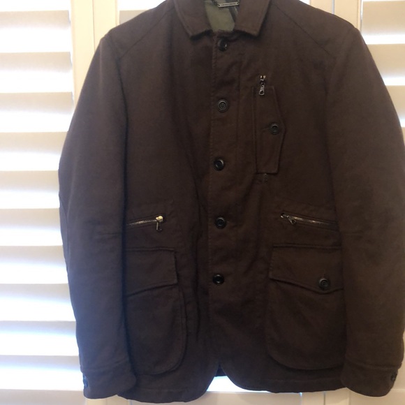 Stunning Messagerie Utility Chore Jacket made In Italy - Picture 3 of 15